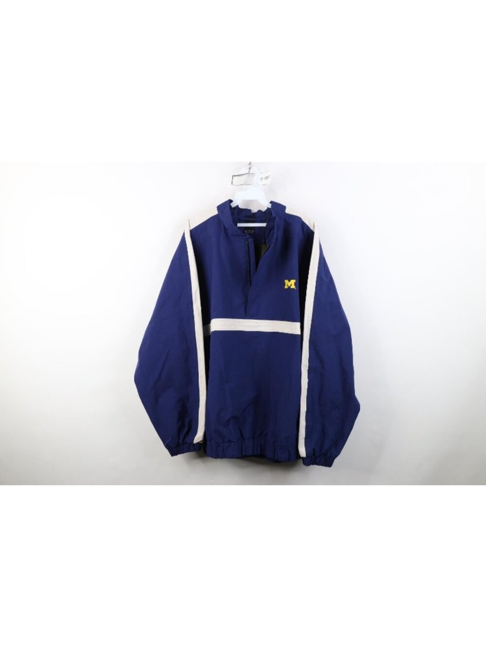 Vintage 90s Nike Mens 2XL University of Michigan Waterproof Windbreaker Jacket